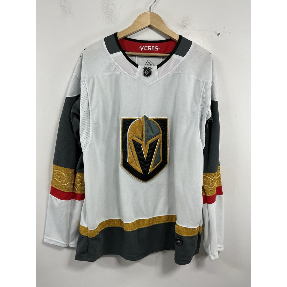 Mens Excellent Adidas NHL Vegas Golden Nights Jersey Size 54 Multicolor
